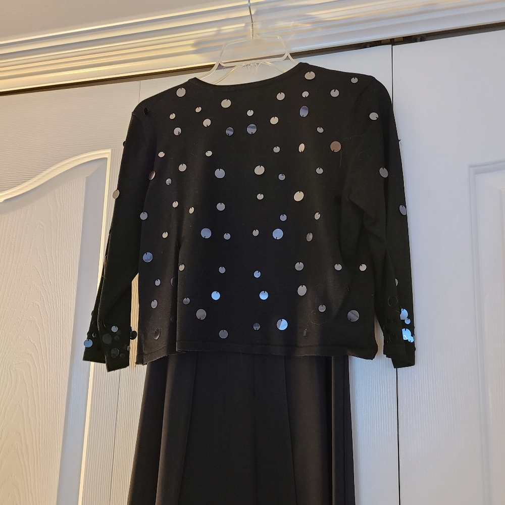 Papell Black size 10P fancy dress